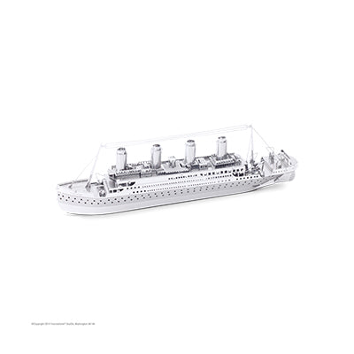 METAL EARTH - SILVER TITANIC