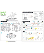 METAL EARTH - SR-71 BLACKBIRD AIRCRAFT 2.5 SHEETS