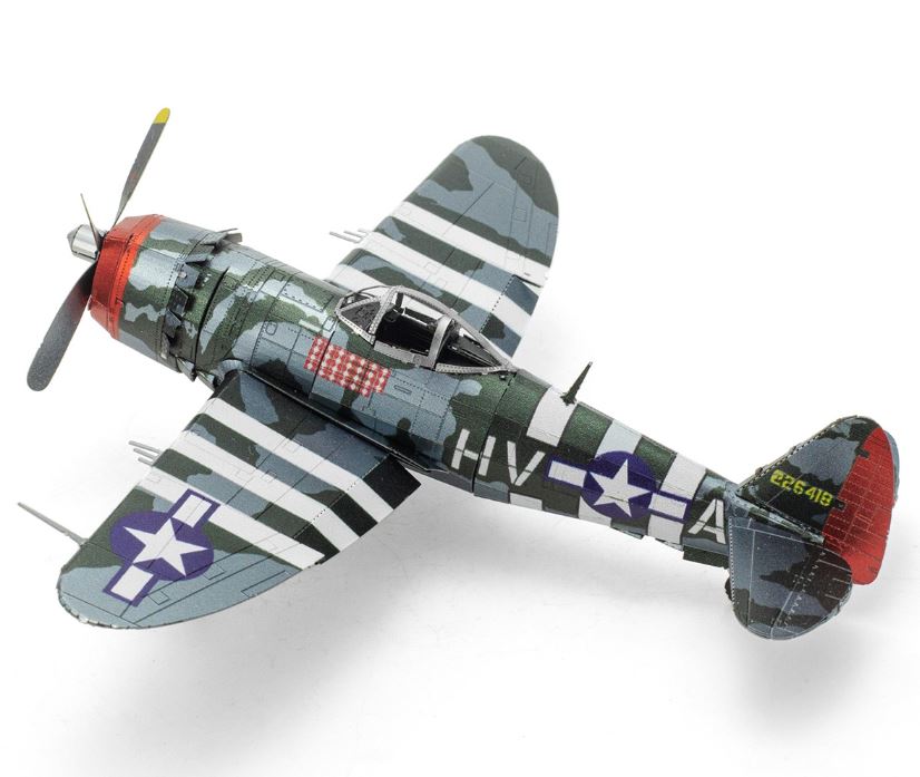 METAL EARTH - P-47 THUNDERBOLT PLANE 2 SHEETS