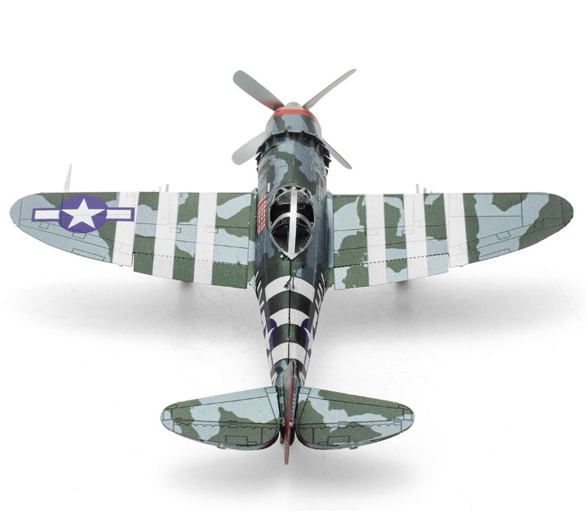 METAL EARTH - P-47 THUNDERBOLT PLANE 2 SHEETS