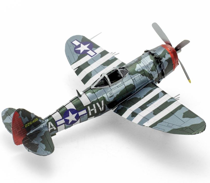 METAL EARTH - P-47 THUNDERBOLT PLANE 2 SHEETS