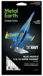 METAL EARTH - BLUE ANGELS® F/A-18 SUPER HORNET 2 FEUILLES