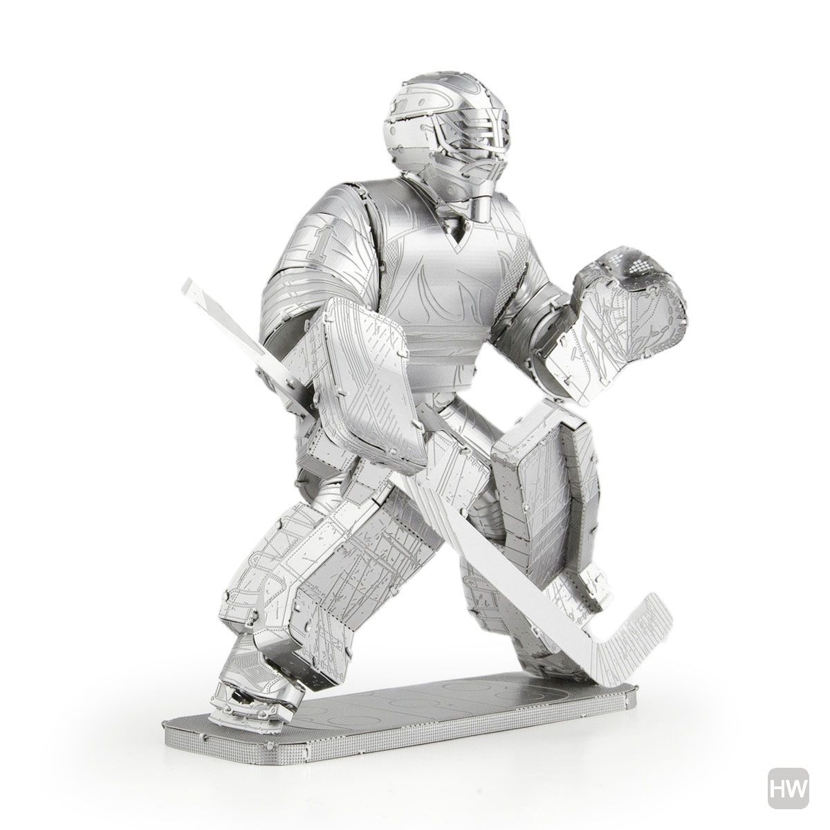 METAL EARTH - GARDIEN DE BUT HOCKEY 3 FEUILLES