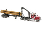 METAL EARTH ICONX - WESTERN STAR 4900SF CAMION GRUMIER ET REMORQUE 3 FEUILLES