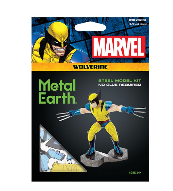 METAL EARTH - MARVEL - WOLVERINE 3.5 SHEETS