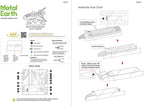 METAL EARTH - NAVETTE SPATIALE DISCOVERY 1 FEUILLE