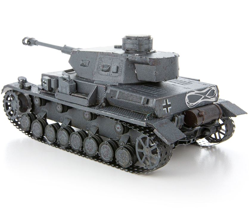 METAL EARTH PREMIUM SERIES - CHAR D'ASSAUT PANZER IV ALLEMAND 3 FEUILLES