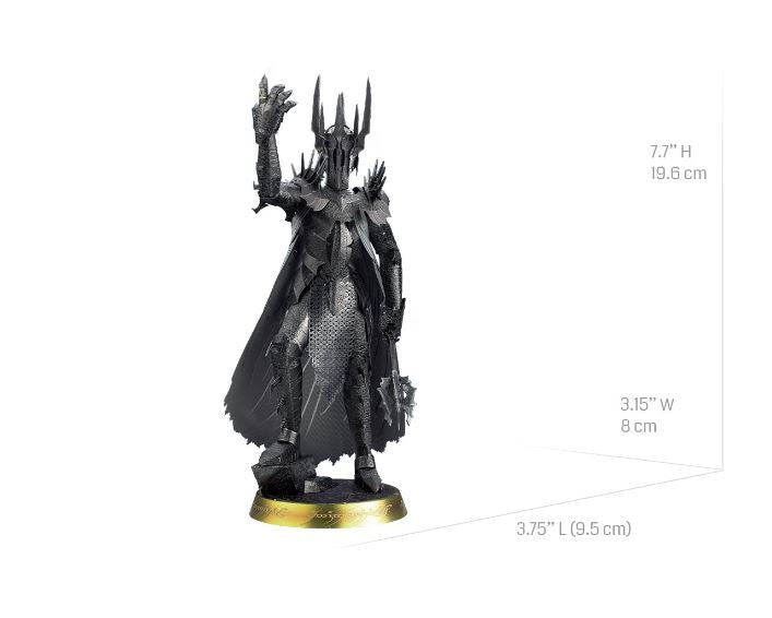 METAL EARTH PREMIUM SERIES - LE SEIGNEUR DES ANNEAUX - SAURON 3.5 FEUILLES