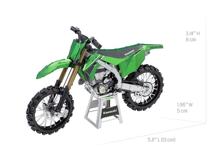 METAL EARTH PREMIUM SERIES - KAWASAKI KX450 MOTORCYCLE 2.5 SHEETS
