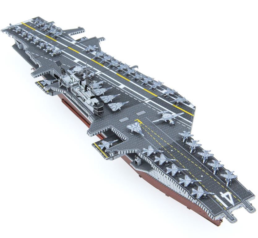 METAL EARTH PREMIUM SERIES - USS MIDWAY AIRCRAFT CARRIER 2 SHEETS