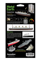 METAL EARTH PREMIUM SERIES - RMS TITANIC 3 FEUILLES