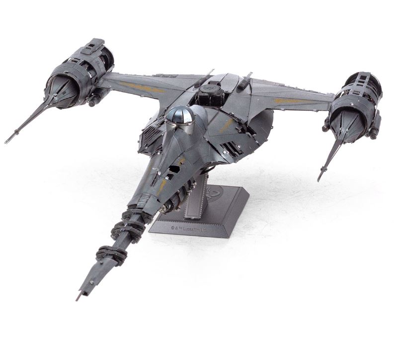 METAL EARTH PREMIUM SERIES - THE MANDALORIAN'S - N-1 STARFIGHTER 2.5 FEUILLES