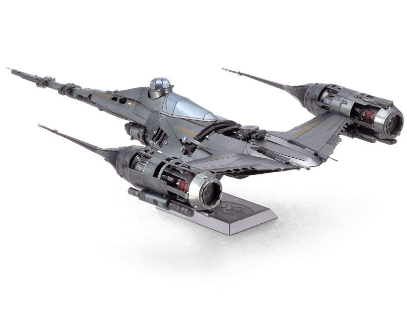 METAL EARTH PREMIUM SERIES - THE MANDALORIAN'S - N-1 STARFIGHTER 2.5 FEUILLES