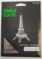 METAL EARTH - TOUR EIFFEL 1 FEUILLE ARGENT