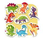 PUZZLIKA CASSE-TÊTE 8 EN 1 - JOYEUX DINOSAURES #4-15252