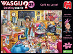 WASGIJ DESTINY NO 27 ROSE CASSE-TÊTE 1000 PIÈCES - DU PETIT NOIR AU CAFÉ LATTÉ ! #70-00332