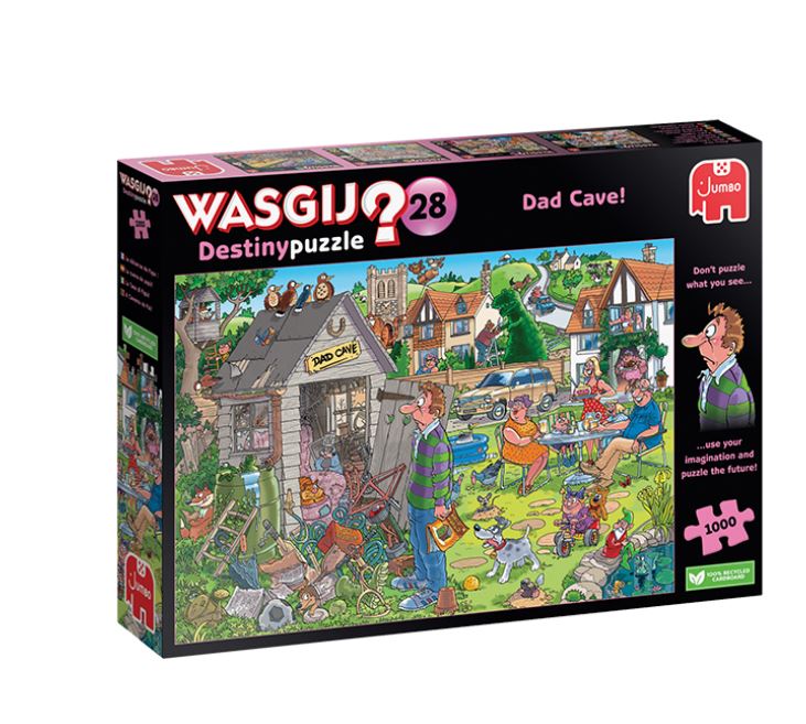 WASGIJ DESTINY NO 28 ROSE CASSE-TÊTE 1000 PIÈCES - LE DÉBARRAS DE PAPA ! #70-00335