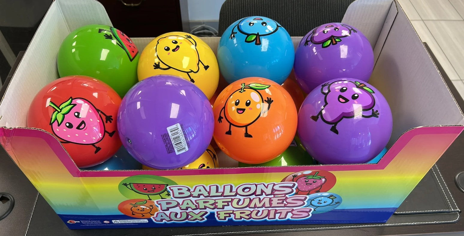 BALLON PARFUMÉ EN PVC ASST 15 CM (6")