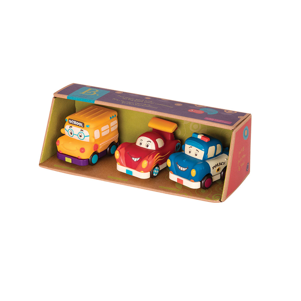 BATTAT ACTIVE - ENSEMBLE CADEAU 3 MINI-VÉHICULES