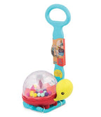 BATTAT ACTIVE - TROTTEUR À BILLES TORTUE "WALK 'N' POP!"