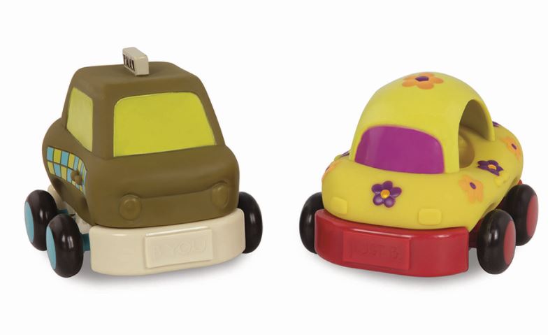 BATTAT BABY - AUTOS À FRICTION "WHEEE'LS!" REFRESH