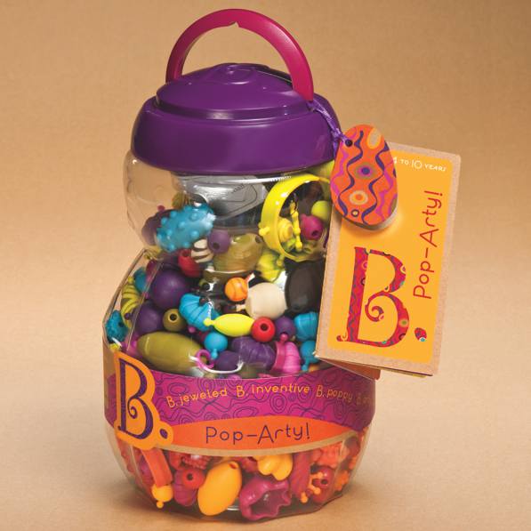 BATTAT CREATIVE - SEAU DE PERLES POP-ARTY
