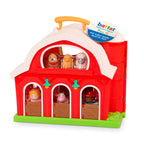 BATTAT - GRANDE FERME ROUGE ET FIGURINES BATTAT