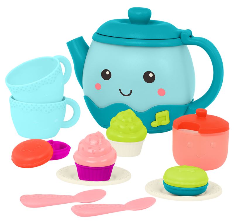 BATTAT - "MUSICAL TEA PARTY" ENSEMBLE DE THÉ JOUET