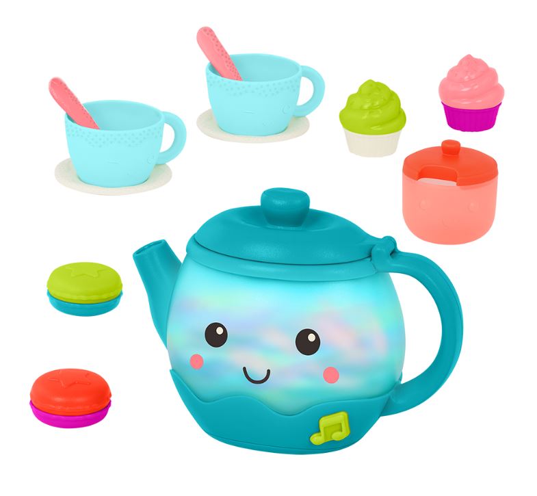 BATTAT - "MUSICAL TEA PARTY" ENSEMBLE DE THÉ JOUET