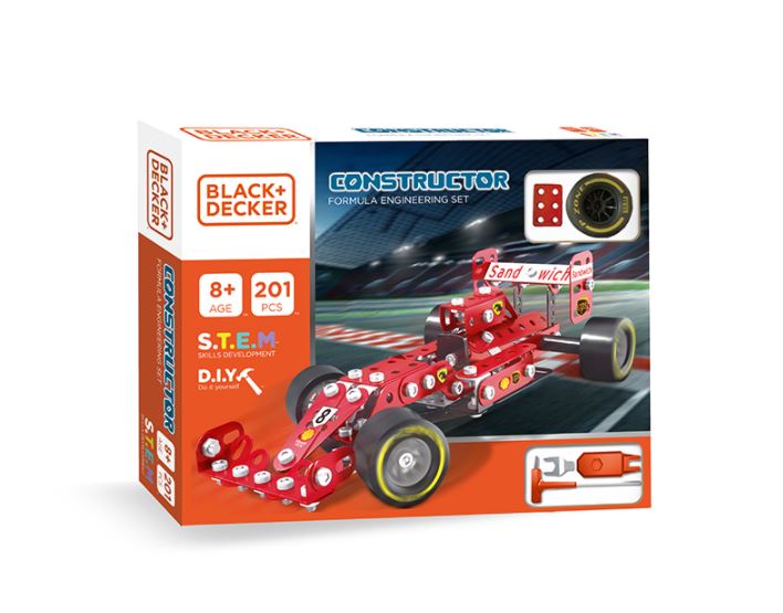 CONSTRUCTOR - VOITURE FORMULA - 201 PIÈCES (MECCANO)