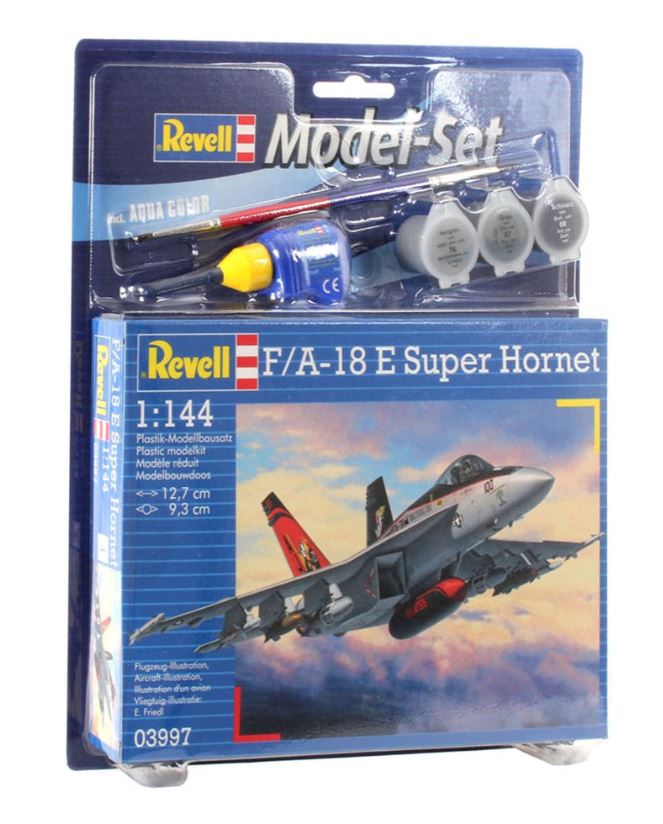 GLUE-TOGETHER MODEL - F/A-18E SUPER HORNET LEVEL 3
