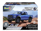 MODÈLE À COLLER - FORD 2017 F-150 RAPTOR BLEU SNAPTITE NIVEAU #2