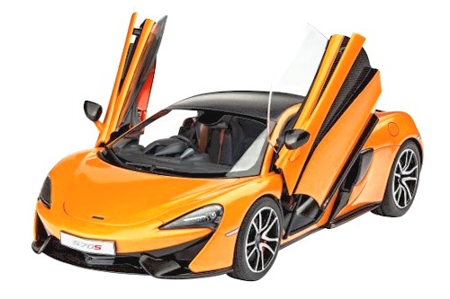 MODÈLE À COLLER - MCLAREN 570S NIVEAU #3