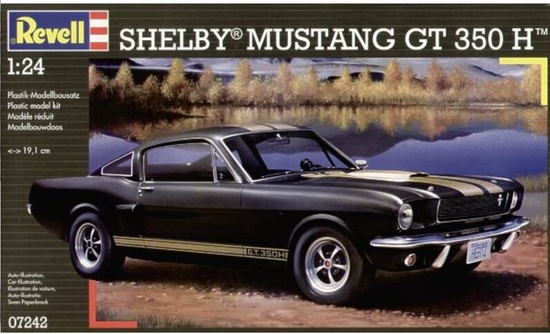 MODÈLE À COLLER - SHELBY MUSTANG GT 350 H NIVEAU #3