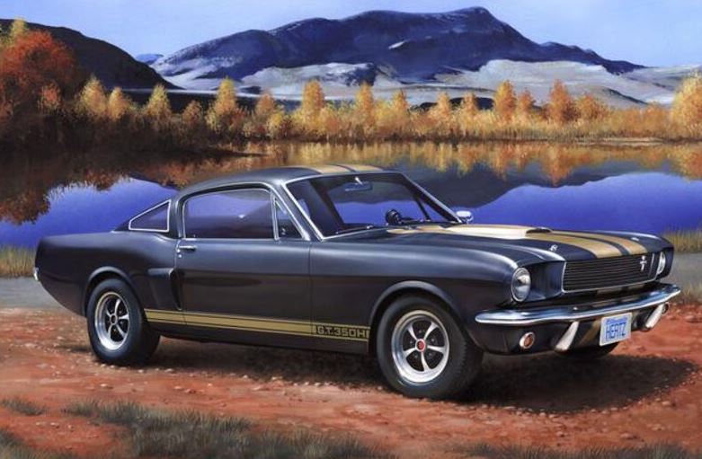 MODÈLE À COLLER - SHELBY MUSTANG GT 350 H NIVEAU #3