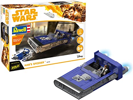 GLUE MODEL - SNAP STAR WRS HAN'S SPEEDER