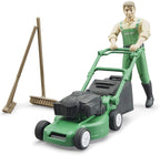 BRUDER - BWORLD GARDENER WITH LAWN MOWER