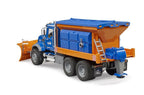 BRUDER - MACK GRANITE WINTER SERVICE TRUCK WITH SNOW PLOW #02816