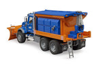 BRUDER - MACK GRANITE WINTER SERVICE TRUCK WITH SNOW PLOW #02816