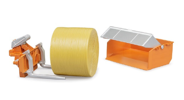 BRUDER - CAISSE DE CHARGEMENT AVEC ACCESSOIRES DE FOURCHES POUR TRACTEURS #02353