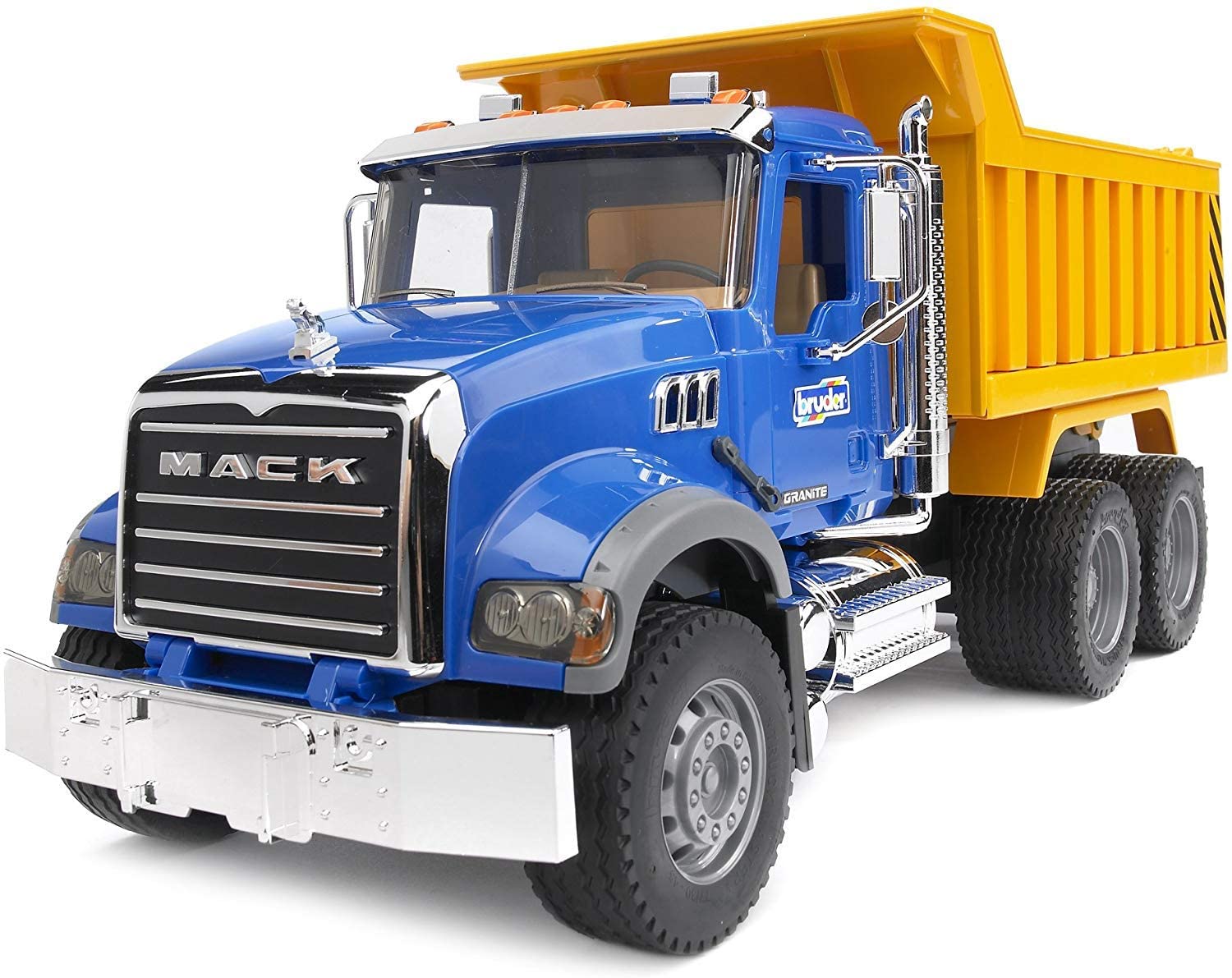 BRUDER - CAMION À BENNE VERSANTE MACK #02815