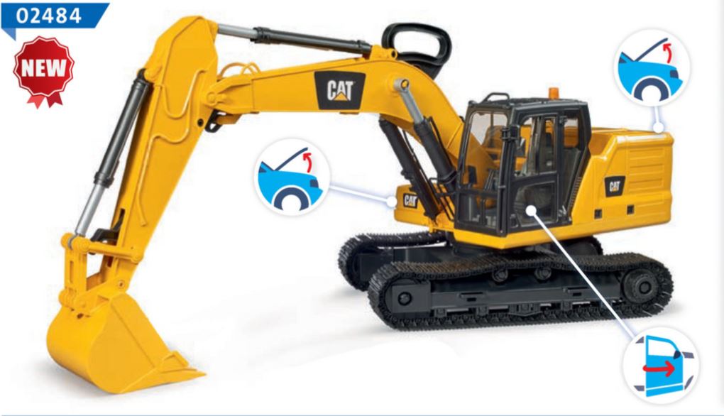 BRUDER - CAT EXCAVATRICE #02484