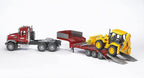 BRUDER - MACK CAMION ET CHARGEUSE JCB #02813