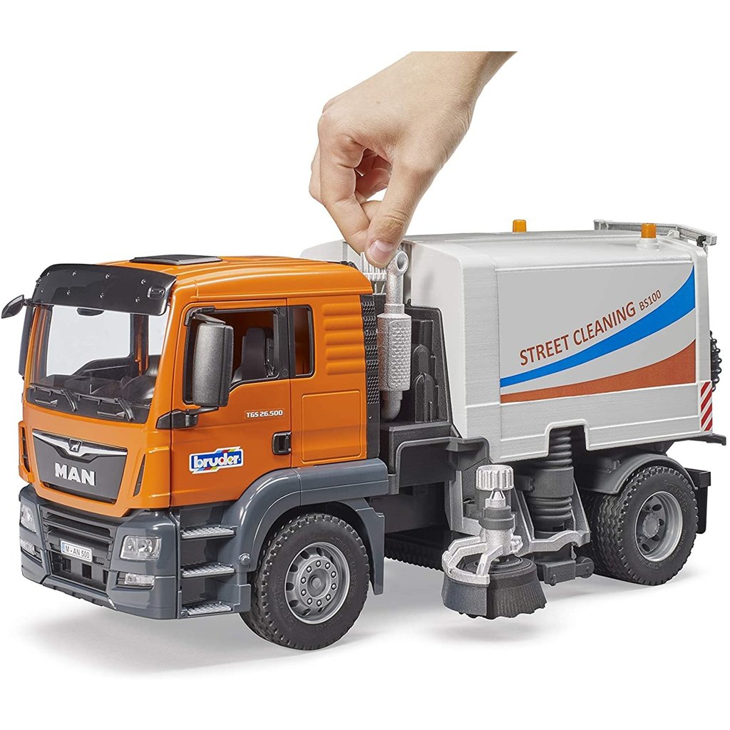BRUDER - MAN CAMION NETTOYEUR DE RUE
