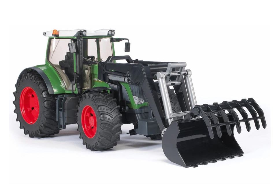 BRUDER – TRACTEUR FENDT 936 VARIO AVEC CHARGEUR AVANT 1/16 #03041