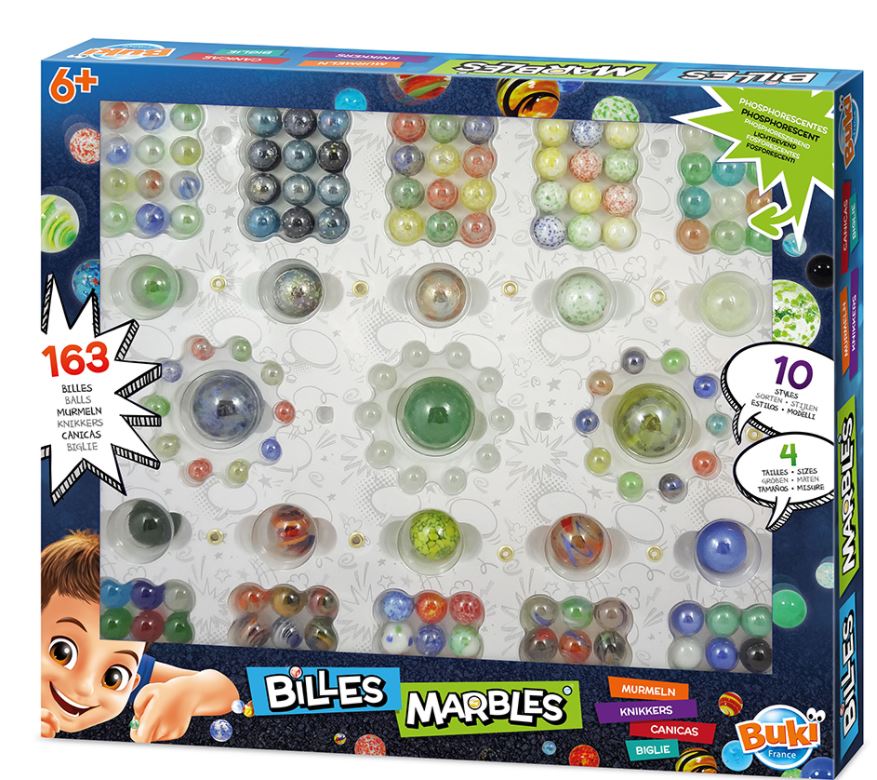 BUKI FRANCE - MARBLE RUN SET (163 PIECES)