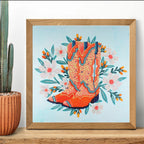 DIAMOND DOTZ CAMELOT - BOTTES DE COWBOY - DIAMOND PAINTING - PEINTURE À DIAMOND (FOOTLOOSE AND FANCY)