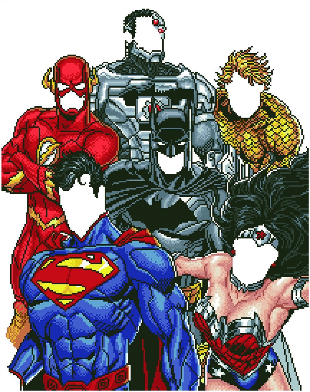 DIAMOND DOTZ CAMELOT - DC UNIVERS SUPER-HEROS