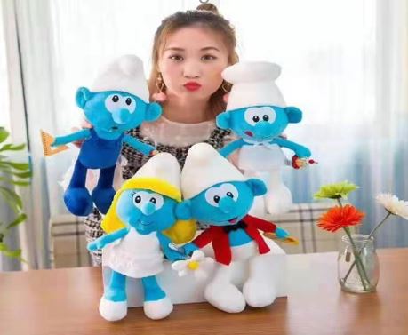 SMURFS PLUSH TOYS 40 CM ASST
