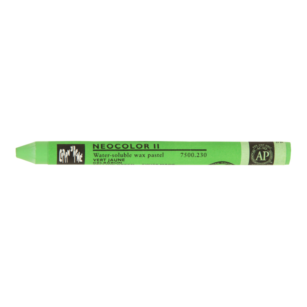CRAYON VERT-JAUNE - CARAN D'ACHE (LIME)
